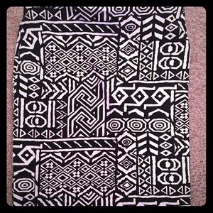 Wet seal midi skirt.